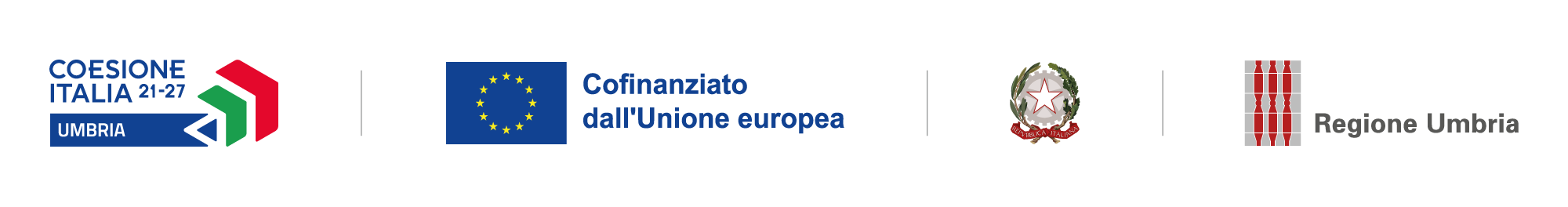 Cofinanziato dall'Unione europea · Repubblica Italiana · Regione Umbria · Coesione Italia 21-27 Umbria